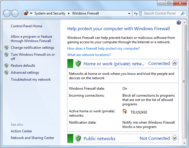 instaling Windows Firewall Control 6.9.8