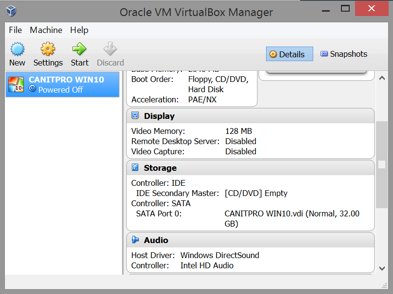 oracle vm virtualbox windows 10
