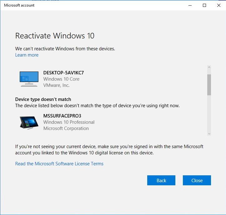 Reactivar Windows 10