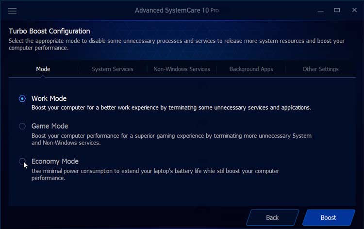 iobit advanced systemcare game booster